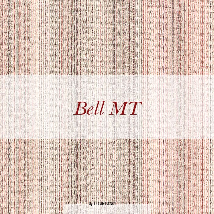Bell MT example